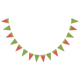 Uppdaterar sommarens vattenmelon. vimplar