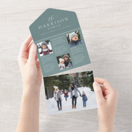 Uppdatering av nyhetsbrev för familjen tre gånger
