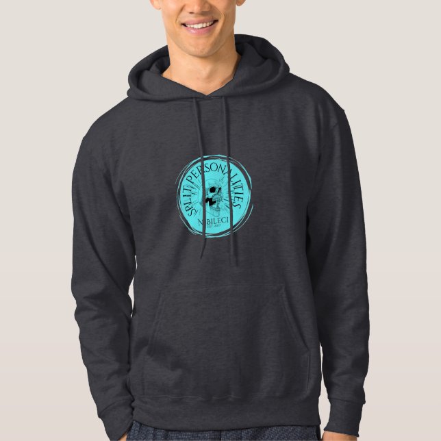 Uppdelade personligheter Kung i morgon Hoodie (Framsida)