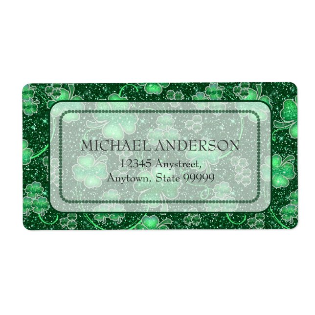 Uppdelning av Shamrocks och Swirls ID289 Fraktsedel (Framsidan)