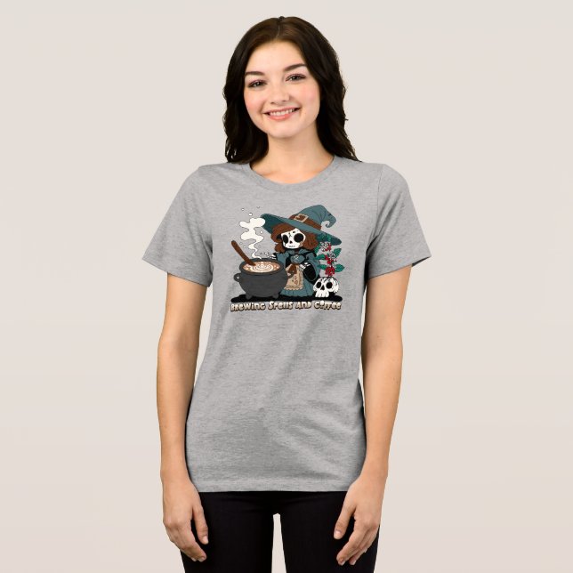 Uppdelning av Spådomar och kaffe T Shirt (Framsida Full)