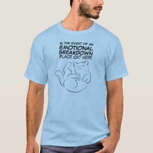Uppdelning av Ställe-katt här T-Shirt