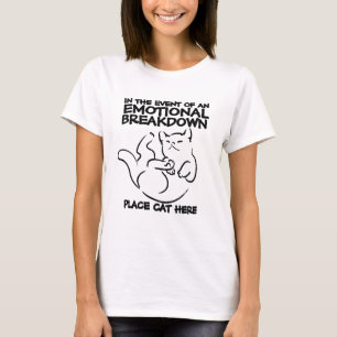 Uppdelning av Ställe-katt här T-Shirt