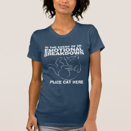 Uppdelning av Ställe-katt här T-Shirt