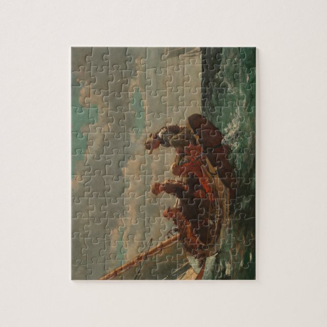 Uppdelning (en rättvis Vind) av Winslow Homer Pussel (Vertikal)