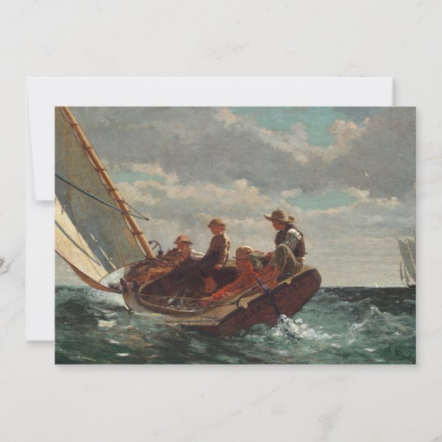 Uppdelning (en rättvis Vind) | Winslow Homer (Framsida)