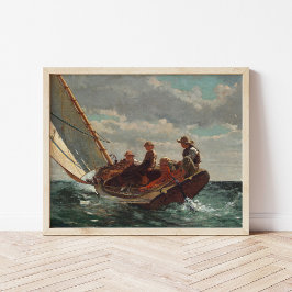 Uppdelning (en rättvis Vind) | Winslow Homer Poster