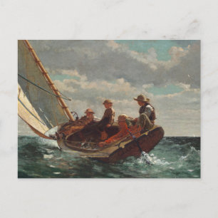 Uppdelning (en rättvis Vind) Winslow Homer Vykort