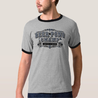 Uppdelning för heavyweight för ölPong mästare - T Shirt