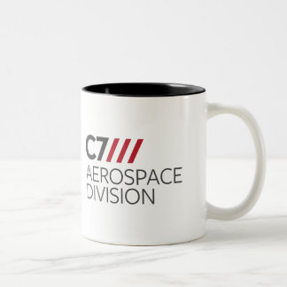 Uppdelning för rymd C7 Två-Tonad Mugg
