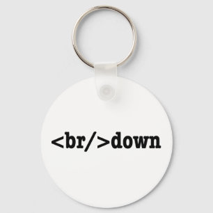 uppdelning HTML-kod Nyckelring