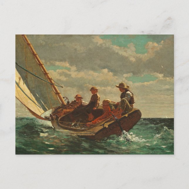 Uppdelning (rättvis Vind) 1873-76 Vykort (Framsida)