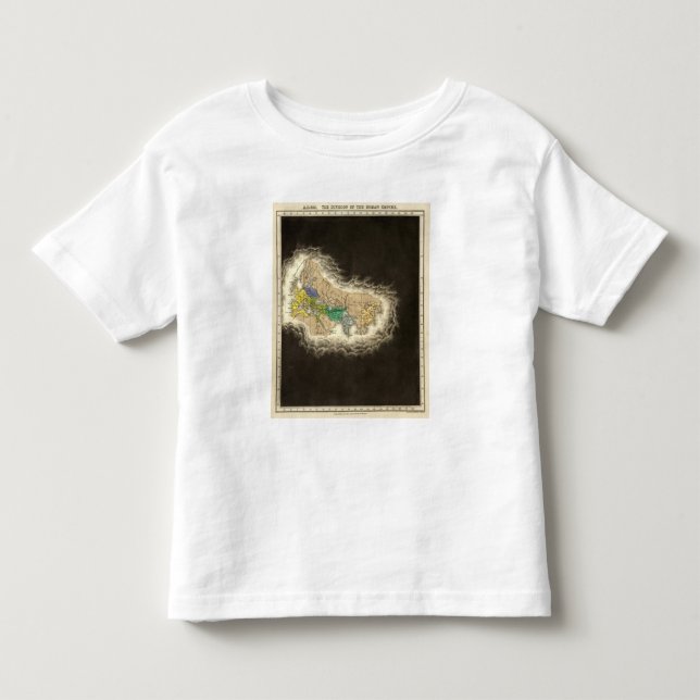 Uppdelningen av den romerska ANNONSEN för välde T-shirt (Framsida)