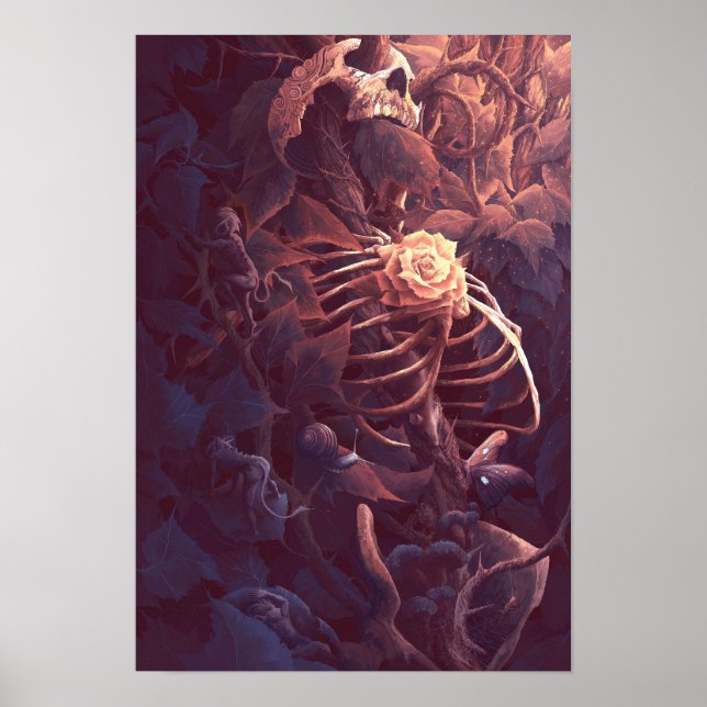 Uppdelningen nedan poster (Framsidan)