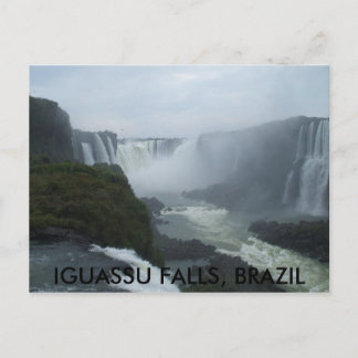 uppdrag 032, IGUASSU FALLS, BRASILIEN Vykort