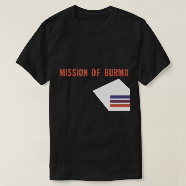 Uppdrag av Burma Essential T-Shirt (Design framsida)