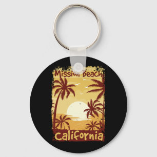 Uppdrag Beach California Nyckelring