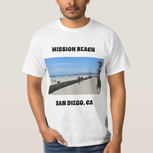 Uppdrag Beach T-Shirt (Framsida)
