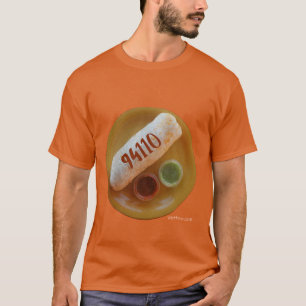 Uppdrag Distriktet Burrito   San Francisco 94110 T Shirt