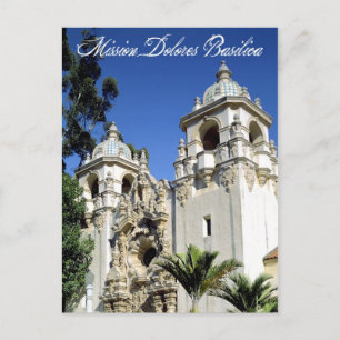 Uppdrag Dolores Basilica, San Francisco, CA Vykort