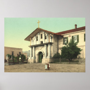 Uppdrag Dolores i San Francisco Poster