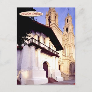 Uppdrag Dolores, San Francisco, Kalifornien Vykort