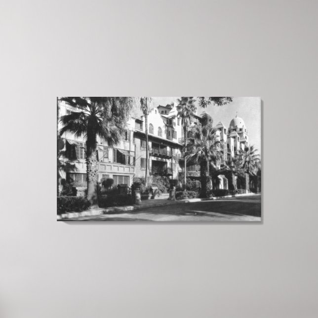 Uppdrag inre utsidan av Riverside, CA-foto Canvastryck (Framsida)