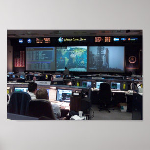 Uppdrag kontrollcenter (STS-110) Poster