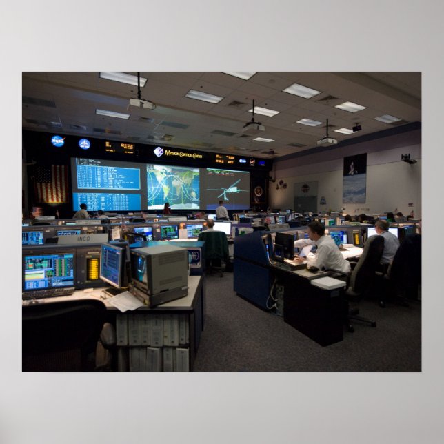 Uppdrag kontrollcenter (STS-119) Poster (Framsidan)