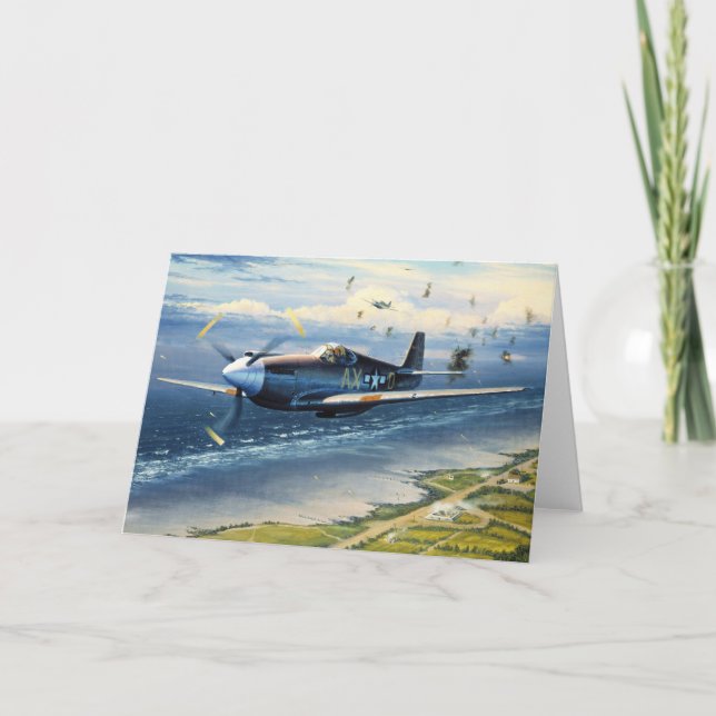 Uppdrag över Normandie av William S. Phillips Kort (Framsida)