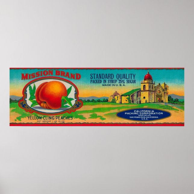 Uppdrag persiko-etikett poster (Framsidan)