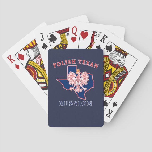 Uppdrag polsk texan casinokort (Baksidan)