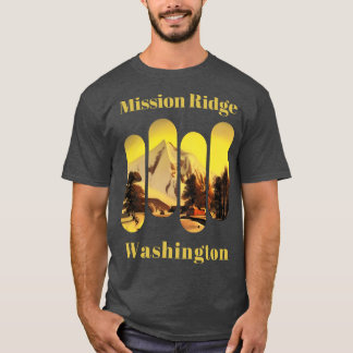 Uppdrag Ridge ski Washington T Shirt