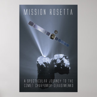 Uppdrag Rosetta - prisa en spektakulär resa Poster
