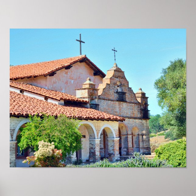 Uppdrag San Antonio i Kalifornien Poster (Framsidan)