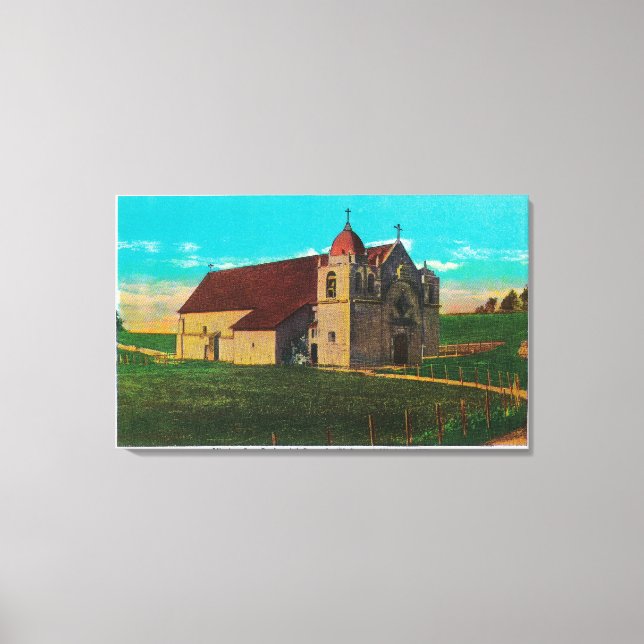 Uppdrag San Carlos Del CarmeloCarmel, CA Canvastryck (Framsida)