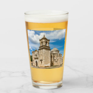 Uppdrag San José, San Antonio, Texas, Beer Glass Glaskopp