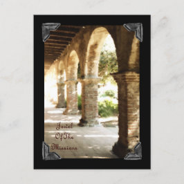 Uppdrag San Juan Capistrano Arches Vykort