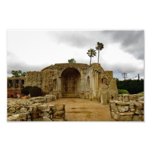 Uppdrag San Juan Capistrano Fototryck