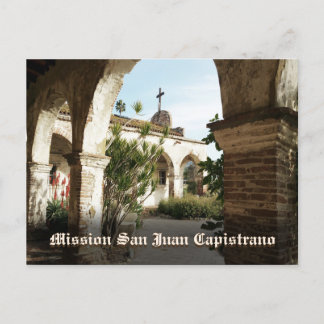 Uppdrag San Juan Capistrano Vykort