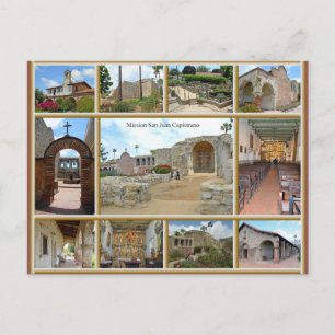 Uppdrag San Juan Capistrano Vykort