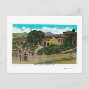 Uppdrag San Juan Capistrano Vykort