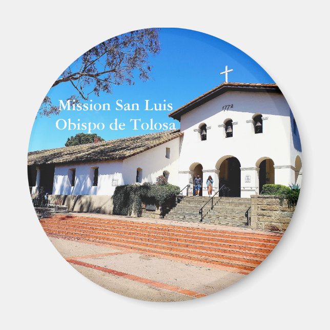 Uppdrag San Luis Obispo de Tolosa Magnet (Framsidan)