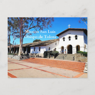 Uppdrag San Luis Obispo de Tolosa-vykort Vykort