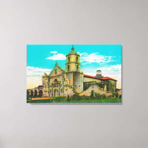 Uppdrag San Luis, Rey de FranciaOceanside, CA Canvastryck