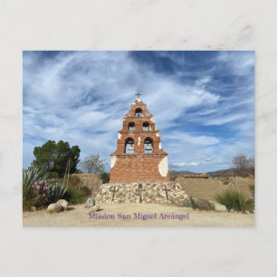 Uppdrag San Miguel Arcángel Vykort