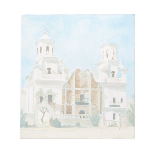 Uppdrag San Xavier del Bac Anteckningsblock (Framsida)