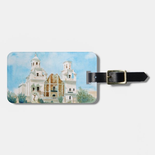 Uppdrag San Xavier del Bac Bagagebricka (Horisontell Framsida)