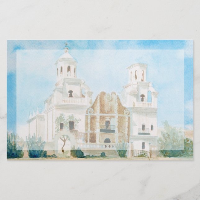 Uppdrag San Xavier del Bac Brevpapper (Framsida)