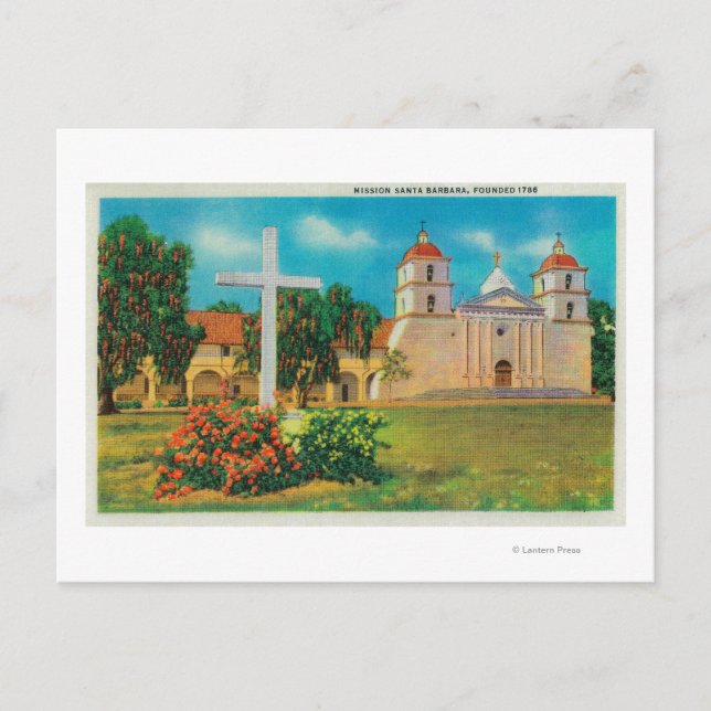 Uppdrag Santa Barbara View Vykort (Framsida)